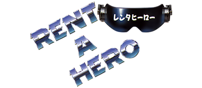 Rent A Hero logo for Sega Mega Drive